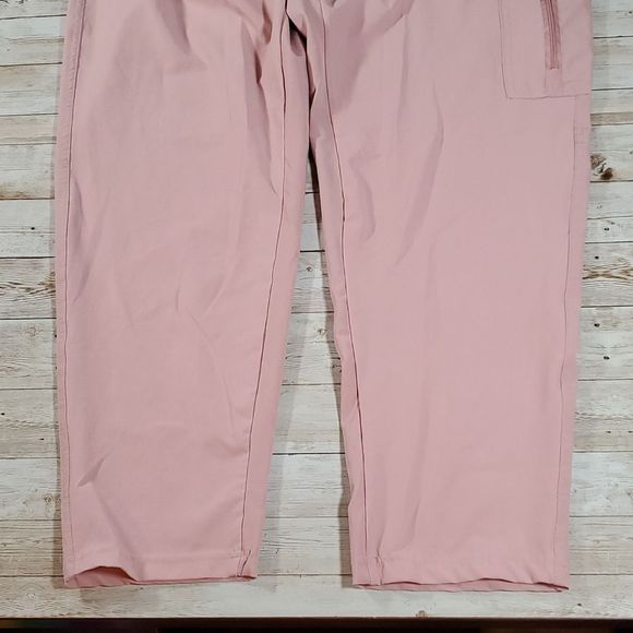 Avalanche Briger Ripstop Ankle Pants Dusty‎ Rose Joggers Size Large - Picture 6 of 10